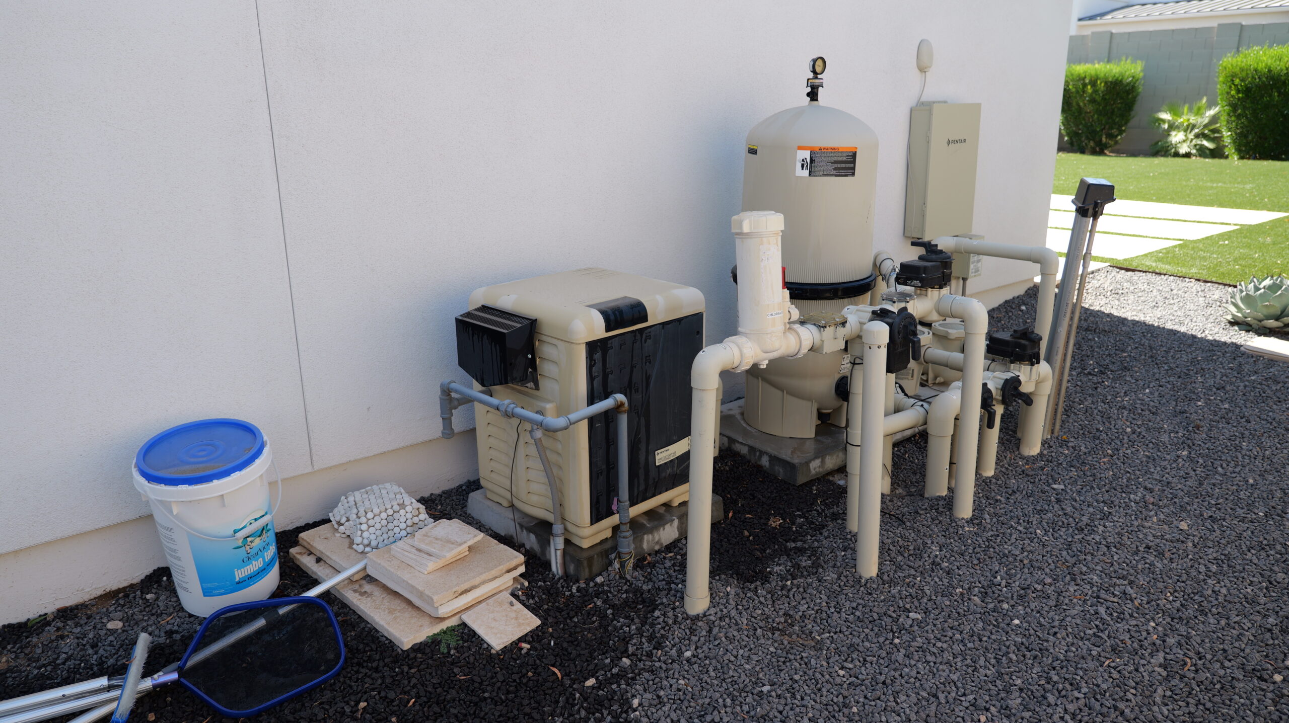 Pool pump equipment inspection and repair service in Gilbert Arizona